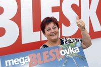Výherkyně megaBLESKovky: Vyhraný milion šetří na důchod