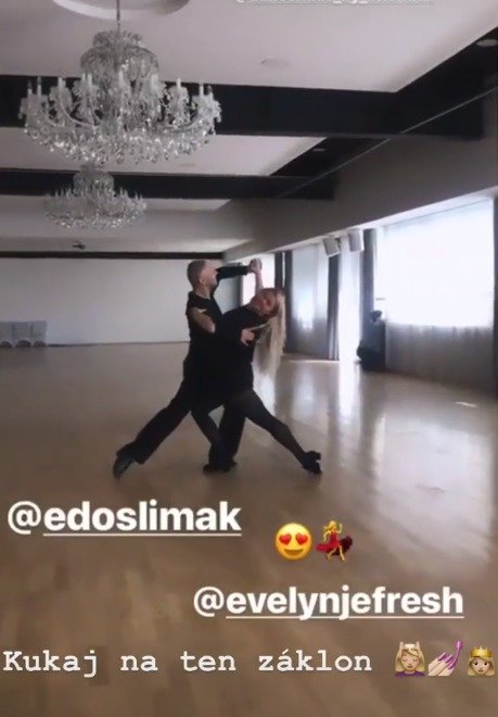 Herečka a komička Evelyn tančí i po soutěži Let&#39;s Dance.