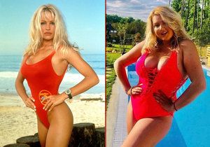 Evelyn jako Pamela Anderson 