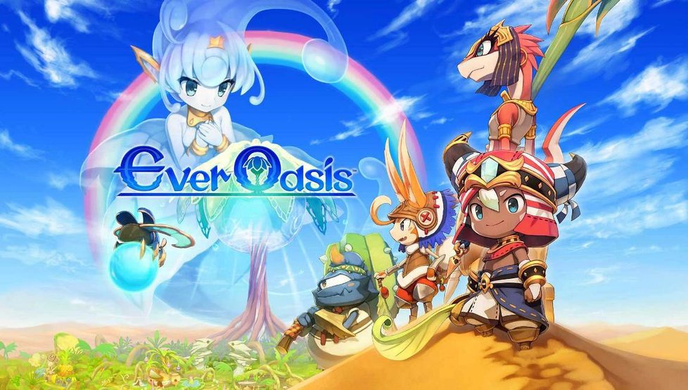 Ever Oasis je povedené akční RPG s prvky budovatelské strategie.