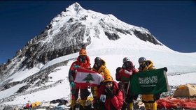 Kanadský horolezec a filmař Elia Saikaly na Everestu