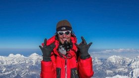 Kanadský horolezec a filmař Elia Saikaly na Everestu