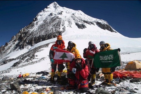 Kanadský horolezec a filmař Elia Saikaly na Everestu