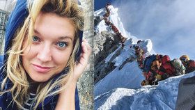 Horolezkyně a novinářka Lucy Holdenová se rozpovídala o tom, jak na Everestu panuje divoká atmosféra