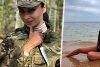Bývalá Miss Ukrajina vstoupila do řad armády: „Pro Putina mám schovanou kulku,“ říká
