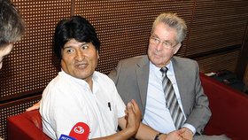 Morales s rakouským prezidentem