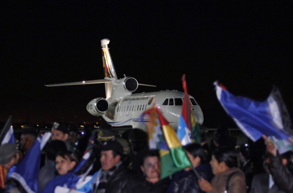LEtadlo s prezidentem je zpět v Bolívii