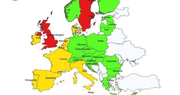 „Vládní semafor“ i zahraniční opatření: Podívejte se, jak se v červnu změní cestování v Evropě