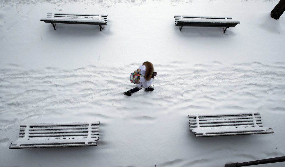 V Evropě udeřily mrazy. Za tři hodiny napadlo v Ženevě 13 centimetrů sněhu.