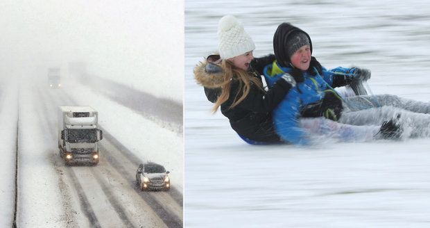 Zima z obou stran. Mrazivá bouře Emma a Stvůra z východu dál svírají Evropu. Počasí komplikuje dopravu