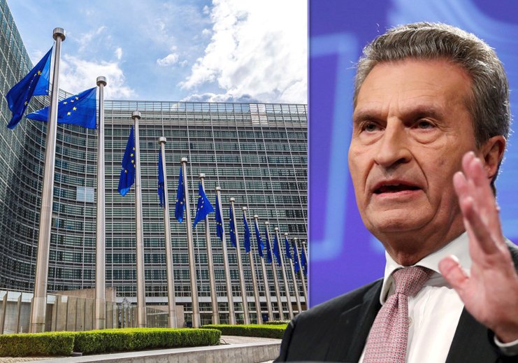 Evropská komise- komisař pro rozpočet Günther Oettinger