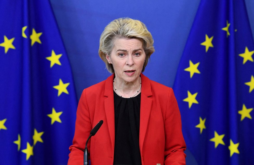 Šéfka Evropské komise Ursula Von der Leyenová