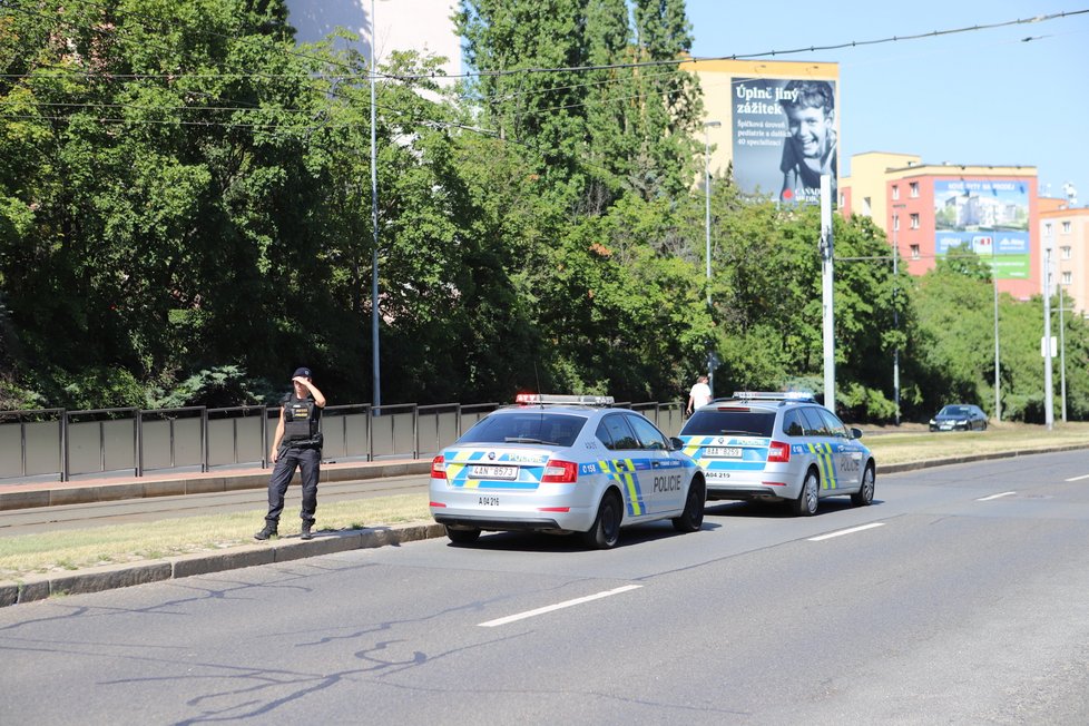 Policisté srazili na Evropské dítě. (23. června 2022)