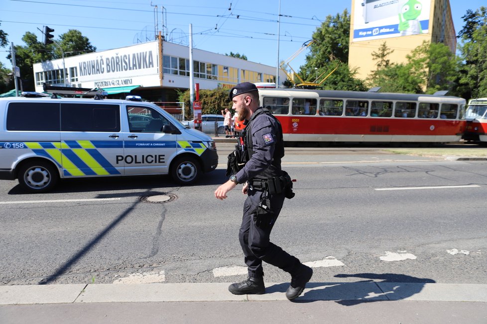Policisté srazili na Evropské dítě. (23. června 2022)