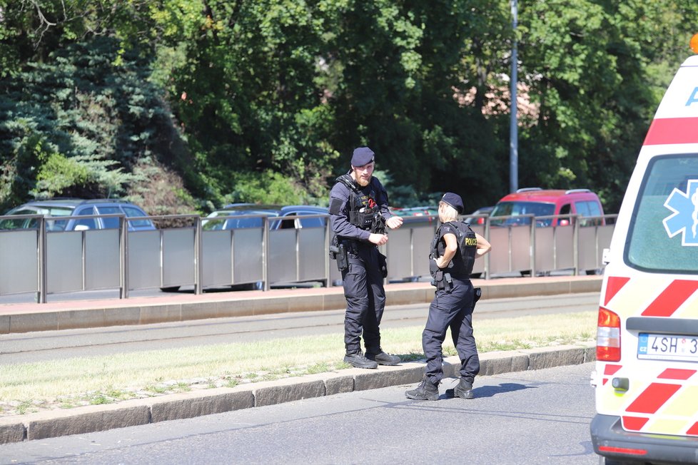 Policisté srazili na Evropské dítě. (23. června 2022)