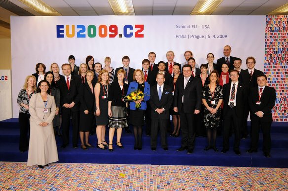 České předsednictví v EU 2009: Summit EU-USA v KCP.