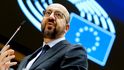 Předseda Evropské rady Charles Michel v europarlamentu.