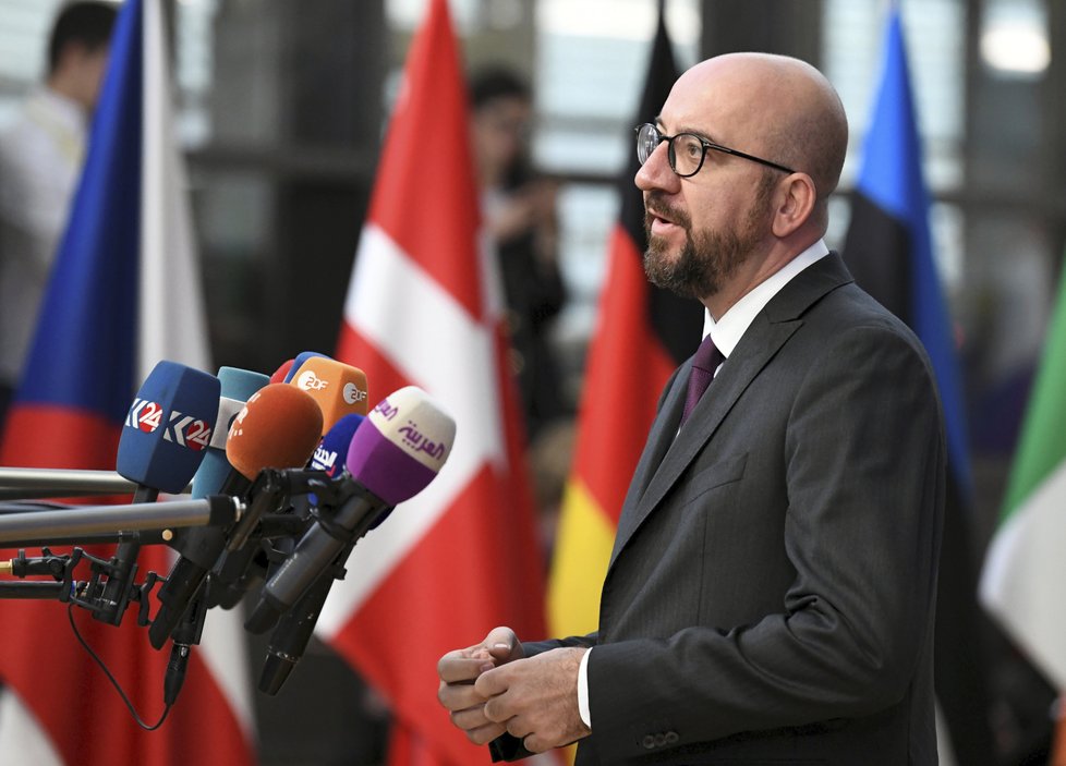 Belgický premiér Charles Michel na summitu EU v Bruselu (18.10.2018)