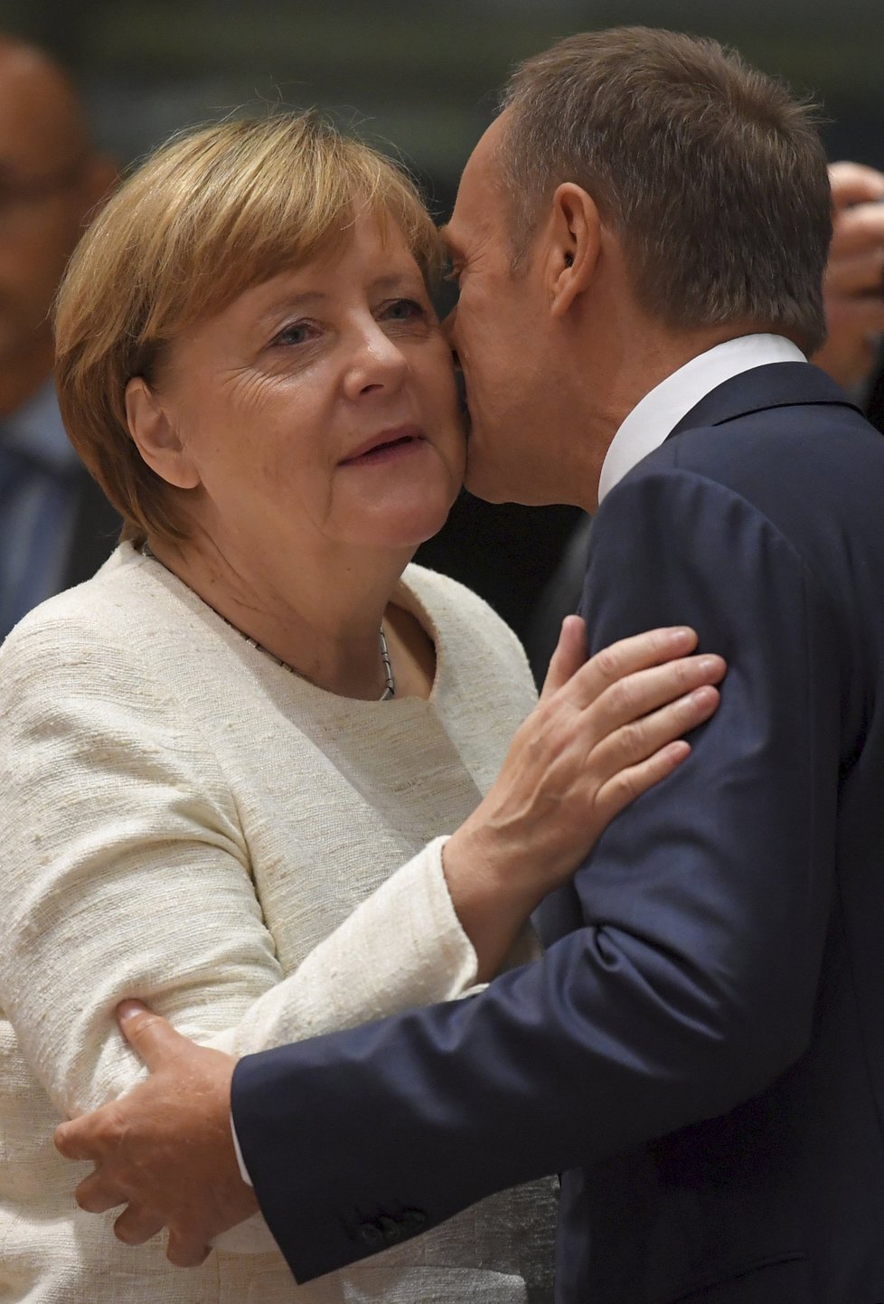 Německá kancléřka Angela Merkelová na summitu EU v Bruselu (18.10.2018)