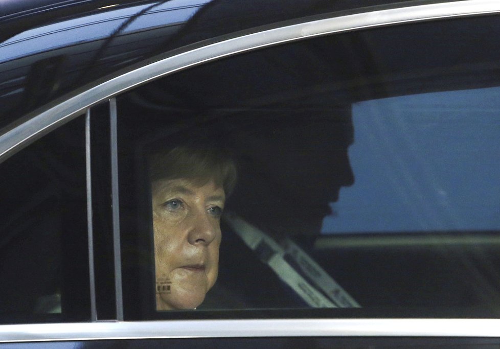 Německá kancléřka Angela Merkelová na summitu EU v Bruselu (18.10.2018)