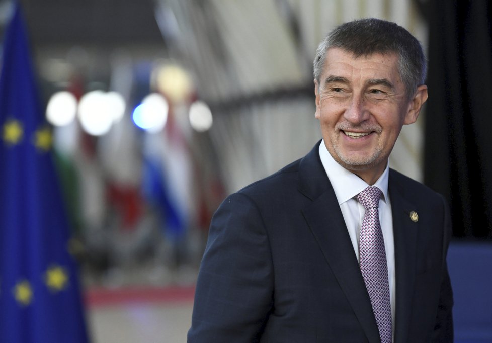 Český premiér Andrej Babiš na summitu EU v Bruselu (18.10.2018)