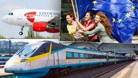 Bezplatná jízdenka na vlak, letadlo i loď. Evropany čeká dárek k osmnáctinám?
