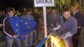 Symbolické ničení hranic po vstupu do Evropské unie