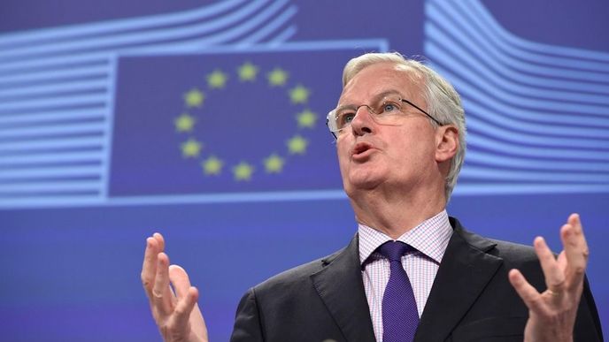 Evropský komisař pro vnitřní trh a služby Michel Barnier