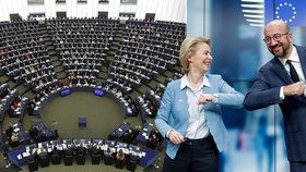Europoslanci budou debatovat o fondu obnovy i o rozpočtu EU