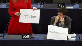 Kampaň #metoo v Europarlamentu.