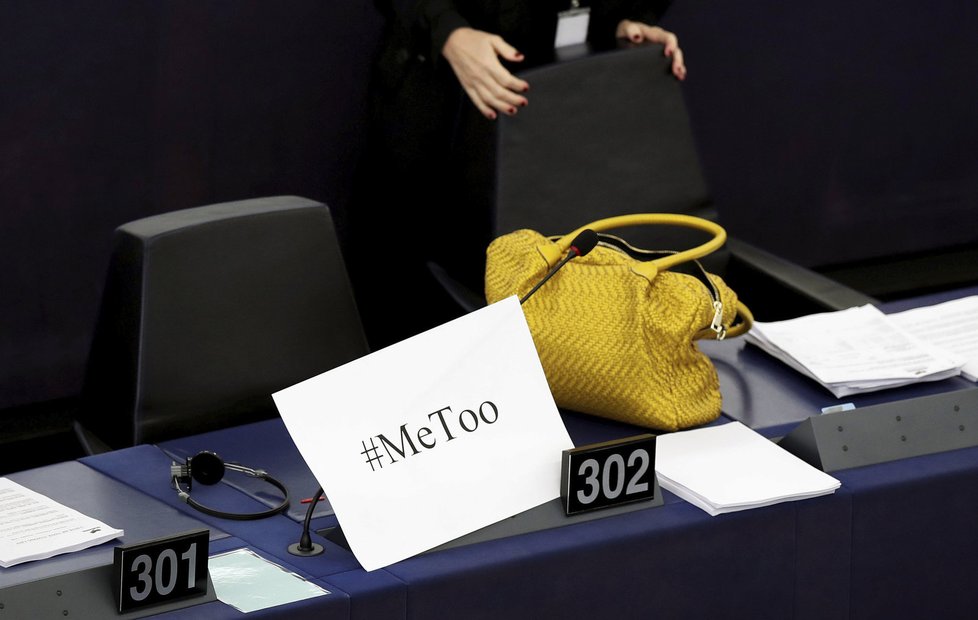 Kampaň #metoo v Europarlamentu.