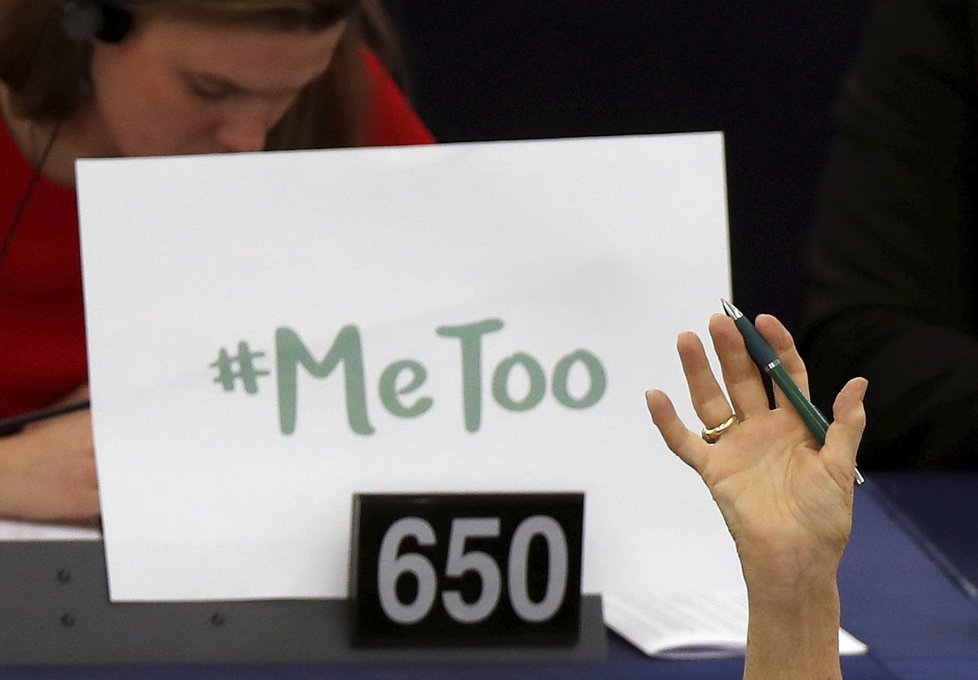 Kampaň #metoo v Europarlamentu.