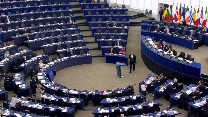 Zasedání Evropského parlamentu ve Štrasburku - ilustrační snímek