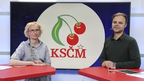 Lídryně KSČM pro volby do Evropského parlamentu Kateřina Konečná byla hostem Epicentra
