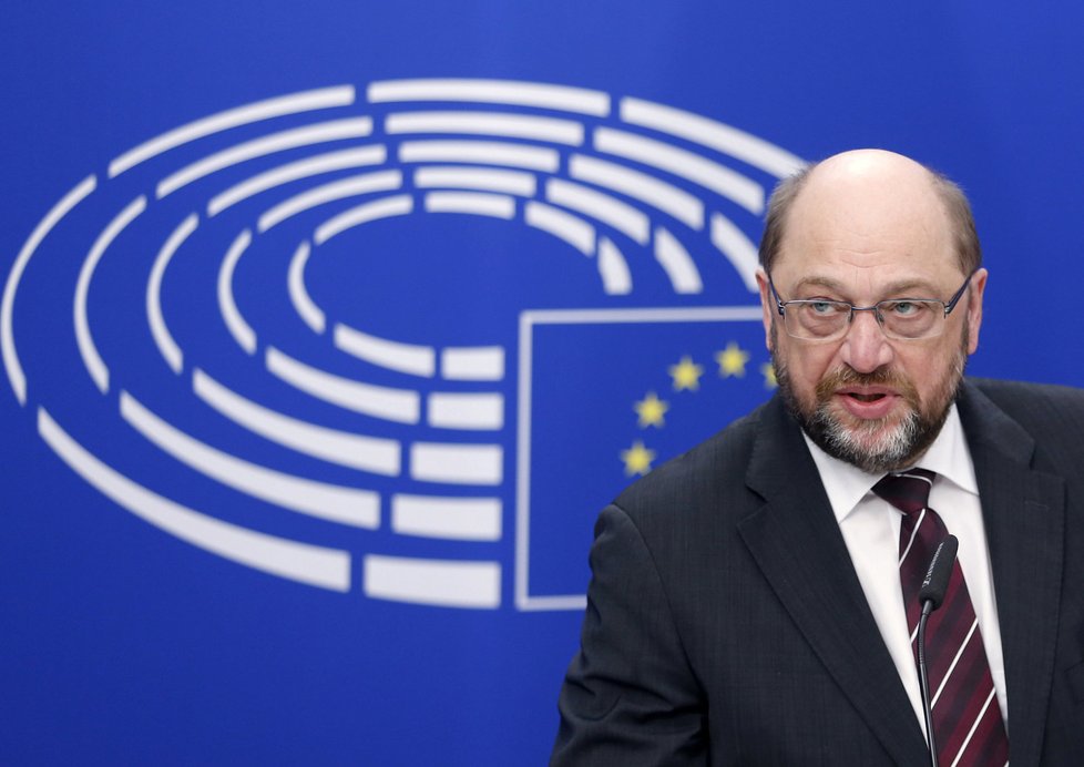 Šéf europarlamentu Martin Schulz