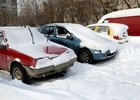 Srbské řidiče zaskočila kalamita, desítky aut zmizely v závějích