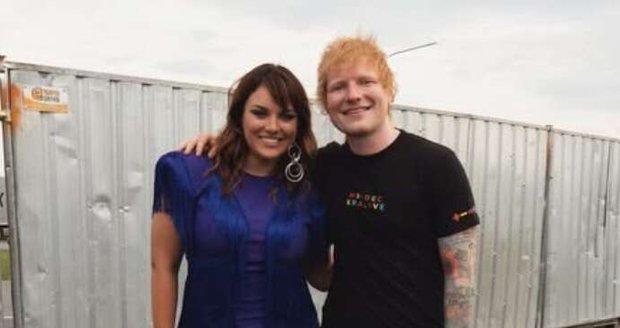 Eva dodnes nadšeně vzpomíná na catering Eda Sheerana