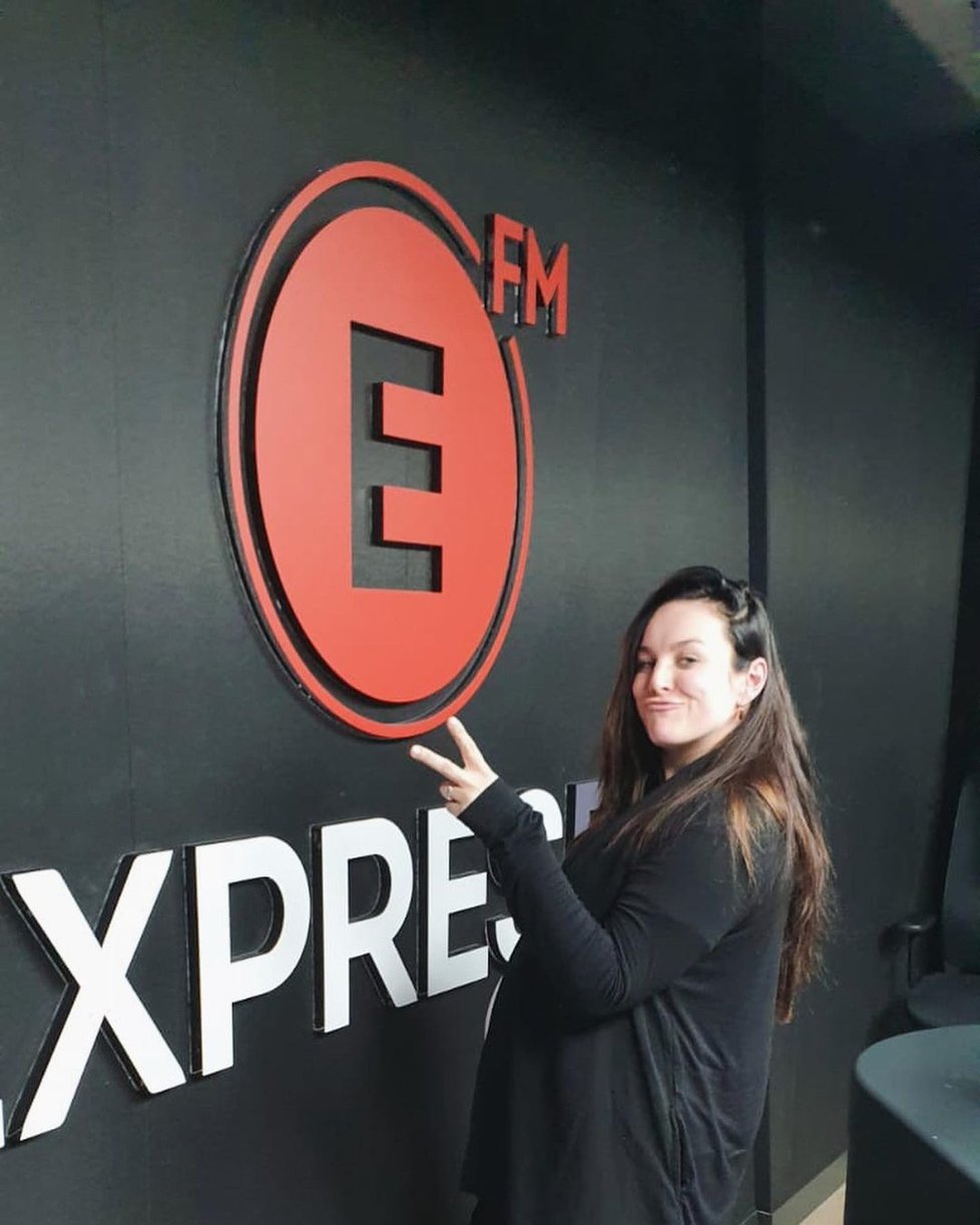 Ewa Farna v rádiu Expres FM