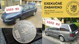 Ojeté auto za tři stovky nebo tisícovku: Neuvěřitelné ceny v exekučních dražbách