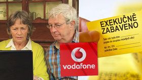 Vodafone vyhrožoval exekucí invalidnímu důchodci neprávem. (29. 4. 2020)