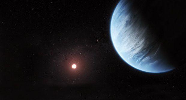 Druhá Země? Hubbleův vesmírný dalekohled našel vodu na cizí planetě