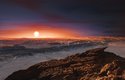 Za deset let mohou výtvarné návrhy exoplanet nahradit fotografie. Na obrázku je 4,2 světelné roky od Země vzdálená Proxima b