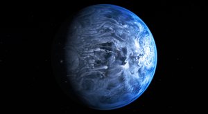 Cizí exoplaneta je modrá stejně jako Země 