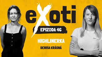 Denisa Krásná: Highline propojuje místa v nebi, kde ještě nikdo nechodil Denisa Krásná: Highline propojuje místa v nebi, kde ještě nikdo nechodil