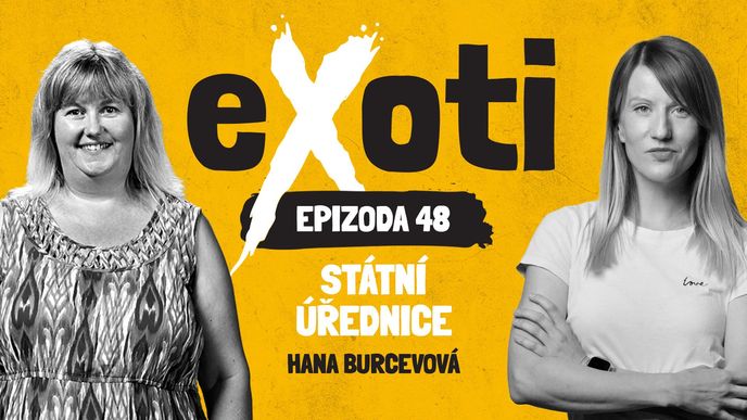 Hana Burcevová v podcastu Exoti Hana Burcevová v podcastu Exoti