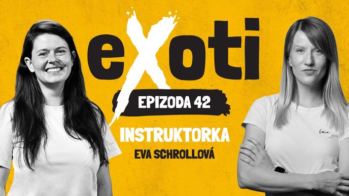 Eva Schrollová v podcastu Exoti Eva Schrollová v podcastu Exoti