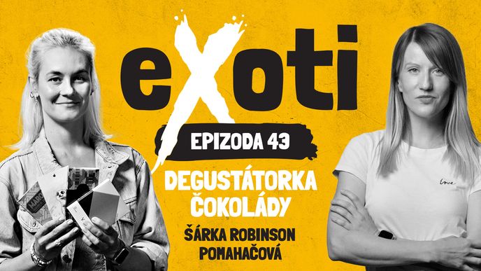 Šárka Robinson-Pomahačová v podcastu Exoti Šárka Robinson-Pomahačová v podcastu Exoti