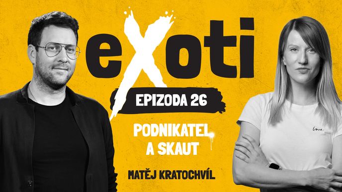 Matěj Kratochvíl v podcastu Exoti Matěj Kratochvíl v podcastu Exoti