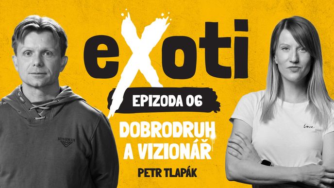 Petr Tlapák v podcastu Exoti Petr Tlapák v podcastu Exoti