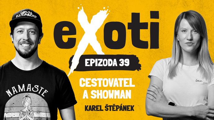 Karel Štěpánek v podcastu Exoti Karel Štěpánek v podcastu Exoti
